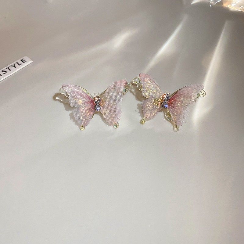 Orecchini a forma di cuore con perla d'amore, piccoli e unici, stile estivo rinfrescante, per ragazze, da donna_voghion.com