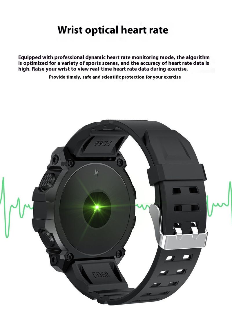 Space Man New Round Smart Large Color Screen For Primary And Secondary School Students Sports Step Counting Bluetooth_voghion.com