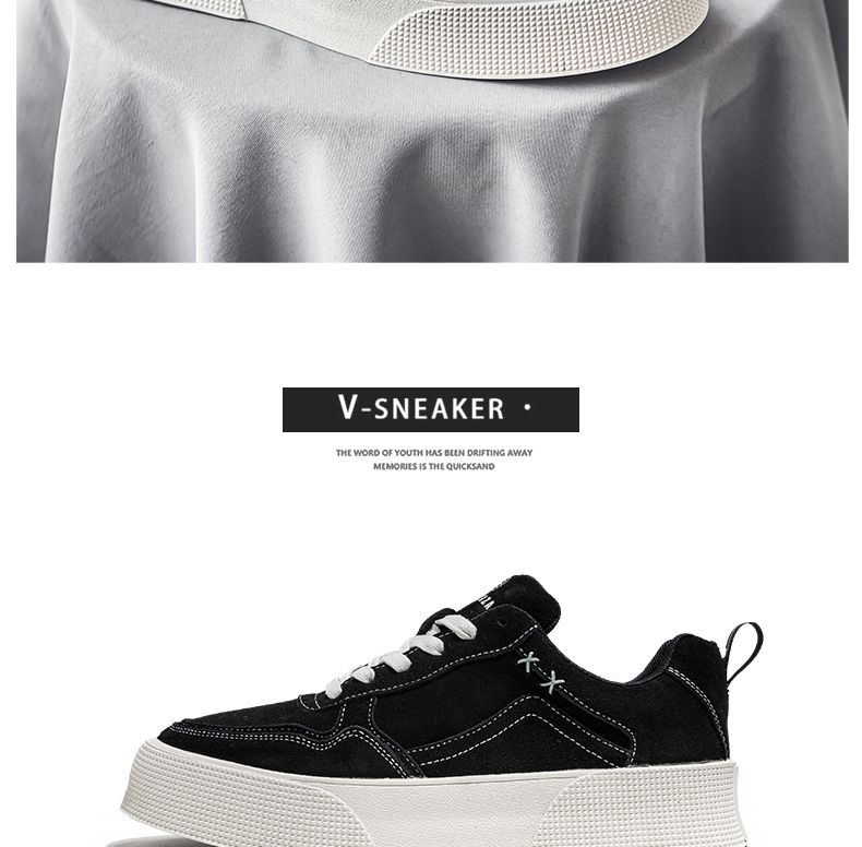 \12304; READY SOTCK】 Scarpe casual retrò piatte da uomo, scarpe da tavola con suola spessa semplici e alla moda._voghion.com