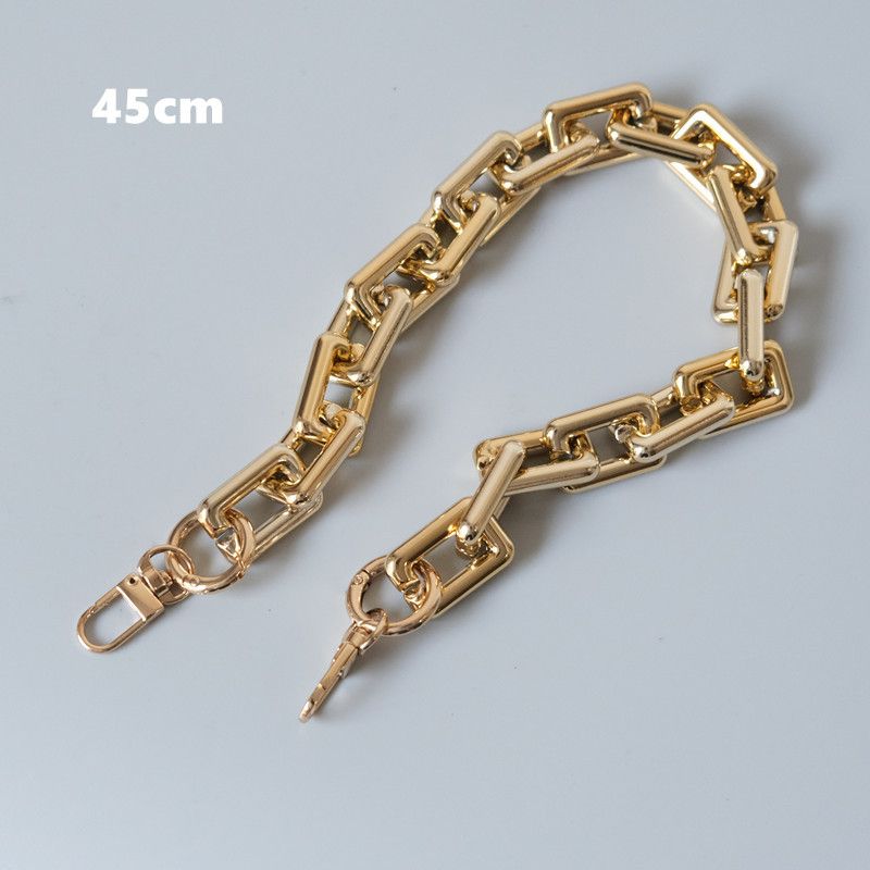 Fashion Internet Celebrity Style Gold Versatile Thick Cloud Handbag Shoulder Underarm Bag Chain Crossbody Strap_voghion.com