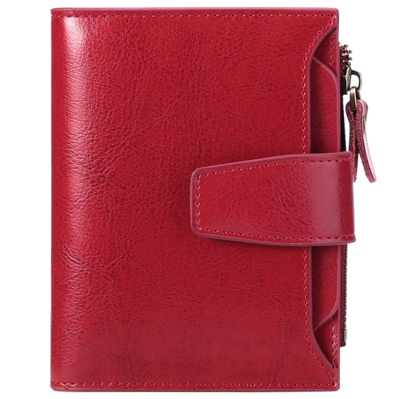 New Soft Leather W's Short Style Student Korean Version Multi-Functional Coin Purse Driver's License Wallet Trendy_voghion.com