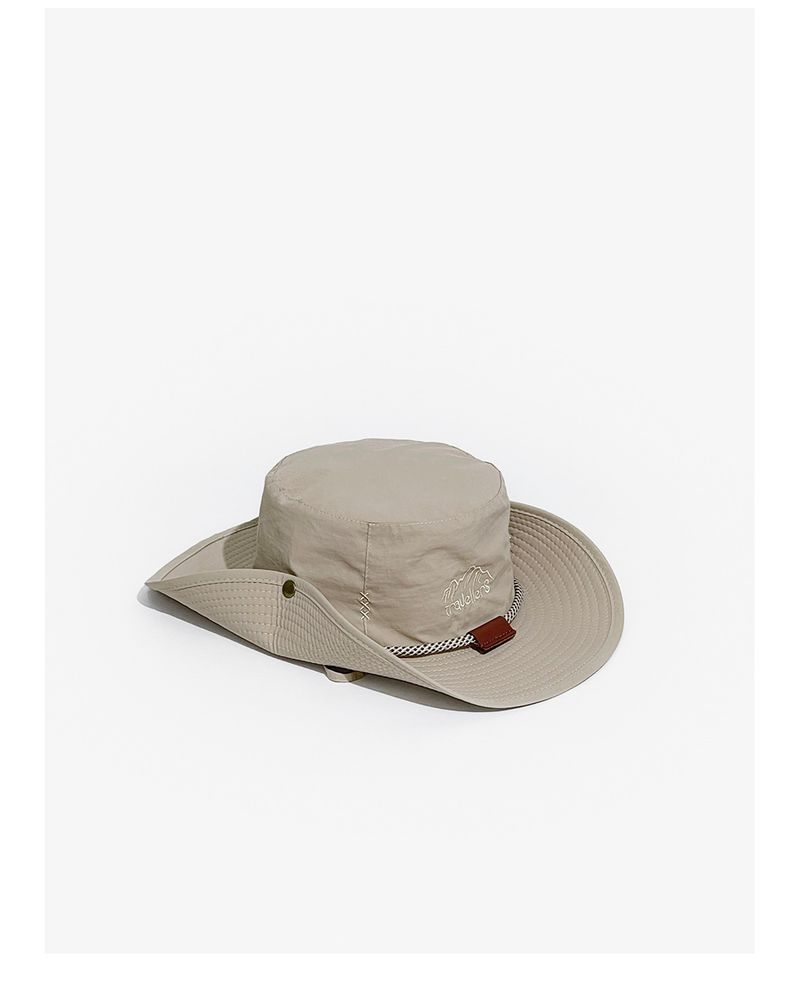 Nieuw binnen Outdoor ademend snel drogend vissershoed voor mannen en vrouwen bergbeklimmen zonbescherming vissen Western cowboyhoed_voghion.com