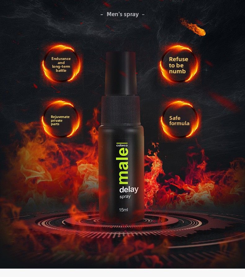 Imported Male 15ml Sexual Enhancement External Use Men's Delay Indian God Oil Spray_voghion.com