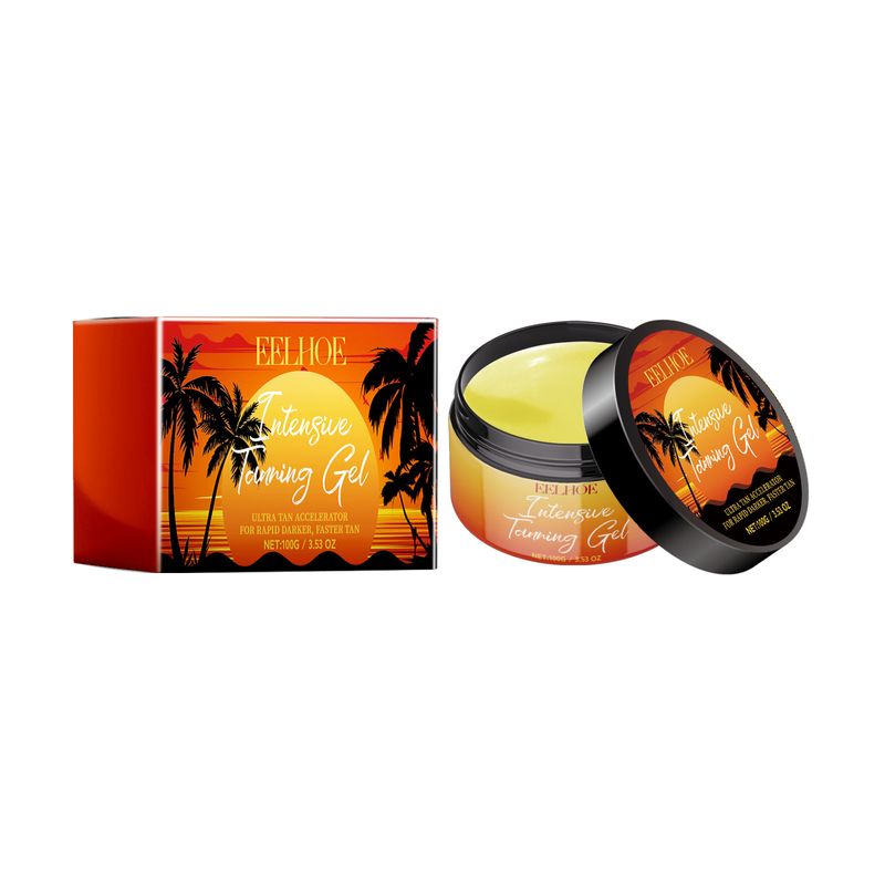 EELHOE Blackening Treatment gel: tanning at the beach seaside in summer, bronze color, refreshing and moisturizing_voghion.com