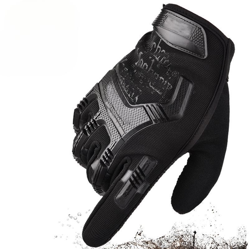 Gants tactiques SEAL Team à doigts longs pour hommes, protection sportive, respirants, antidérapants, résistants à l'usure, entraînement, cyclisme, escalade_voghion.com