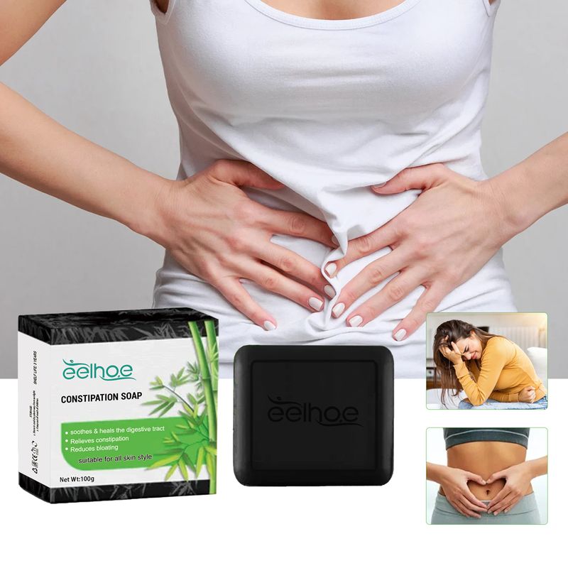 EELHOE Cleansing Soap Moisturizes Skin Cleansing Soap Relieves Distention And Defecation Care_voghion.com
