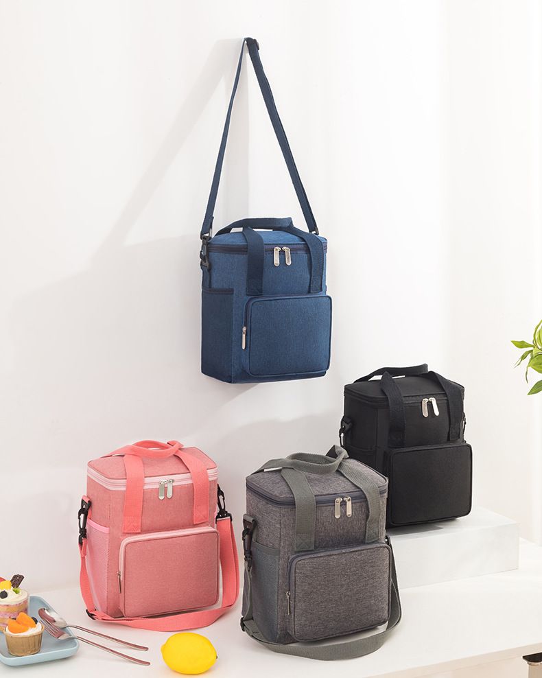 Other Kitchen Tools Lunch Box, Handbag, Square Insulated Bag, Aluminum Foil Thickened Lunch Bag, Large Capacity Picnic Bag_voghion.com