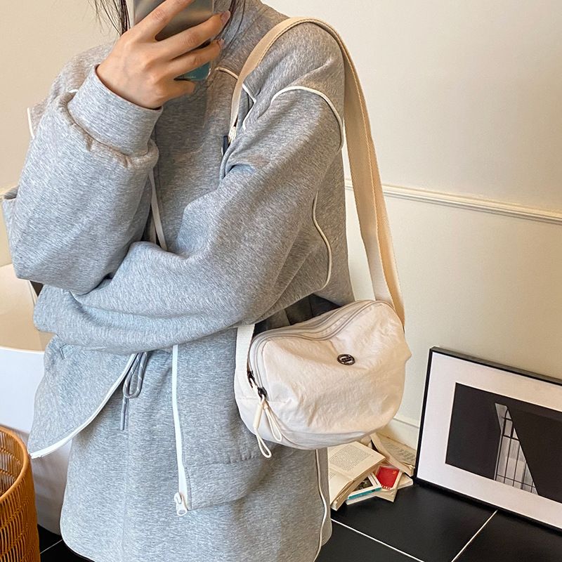 Nuova borsa a tracolla piccola leggera da donna, con tracolla multiscomparto, in nylon, per sport estivi e moda_voghion.com