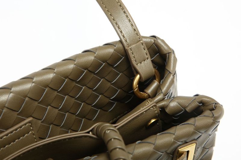 KOOSSOASIS Premium Sense Niche Handtasche, handgewebte Tragetasche mit großem Fassungsvermögen, Schultertasche mit Schleife_voghion.com