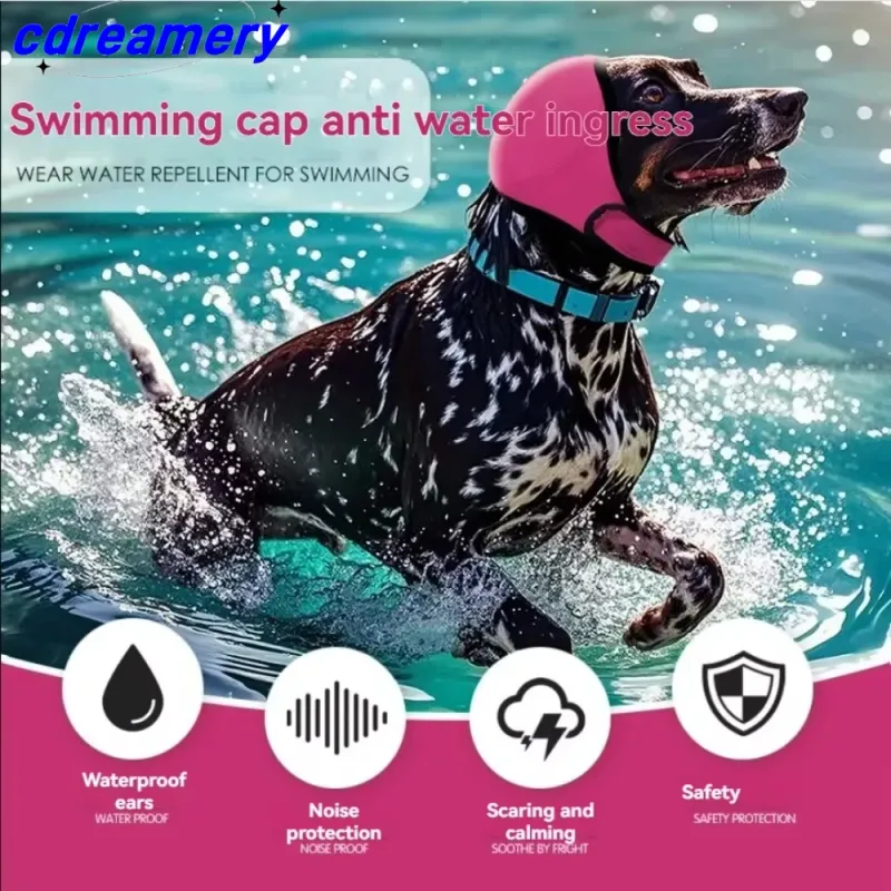 Gürültü Azaltıcı Köpek Kulak Kılıfları Gürültü Önleyici İşitme Koruması Evcil Hayvan Kulak Koruyucuları Su Geçirmez Ayarlanabilir Köpek Kulaklıkları_voghion.com