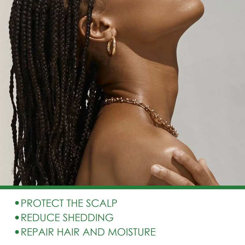 Dense EELHOE Braid Hair Oil Deterge il cuoio capelluto, ammorbidisce i capelli, nutre previene la caduta, rinforza e ripara i capelli_voghion.com