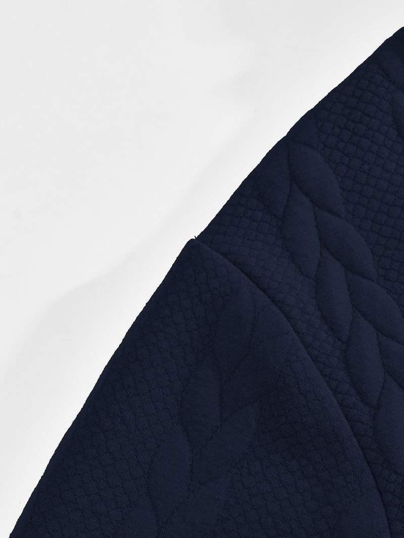 Kleidung Herren Sweatshirt Große Größe Jacquard Casual Top Verdickt Neue Hoodie_voghion.com