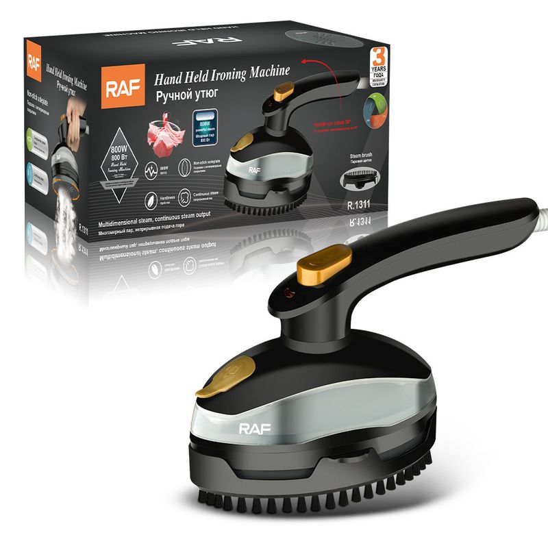 Défroisseur vapeur portatif 2 en 1, fer pliable et portable pour vêtements secs et humides, double usage, 1 200 W, norme européenne_voghion.com
