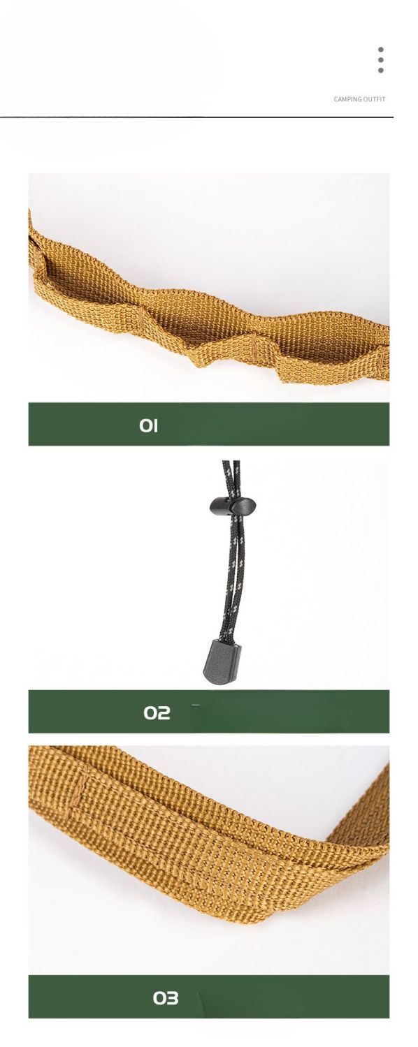 Correa para bebidas para acampar al aire libre, multifuncional, portátil, fija, para viaje, botella de agua mineral, almacenamiento de mano, cuerda colgante_voghion.com