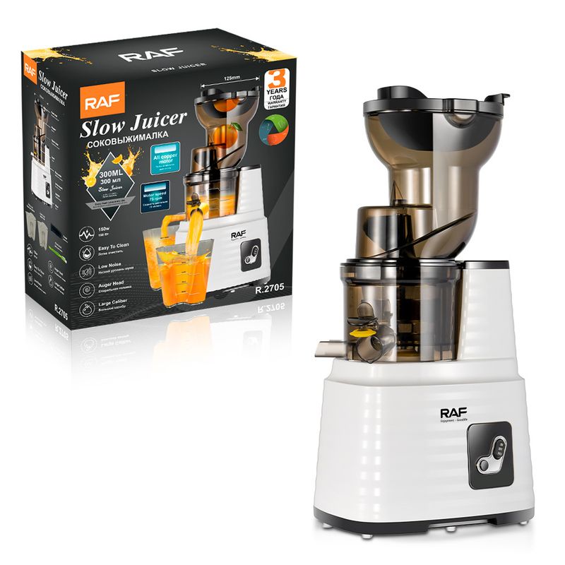 Separatore di succhi originale in acciaio inossidabile RAF per macchina per succhi di frutta per bambini / robot da cucina R.2705_voghion.com