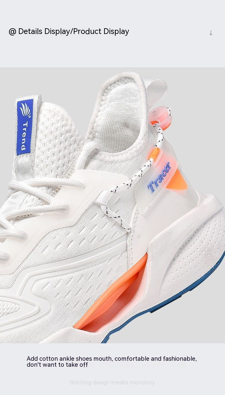 Scarpe da basket da uomo Sneakers in tessuto sintetico Leggere e traspiranti con assorbimento degli urti_voghion.com