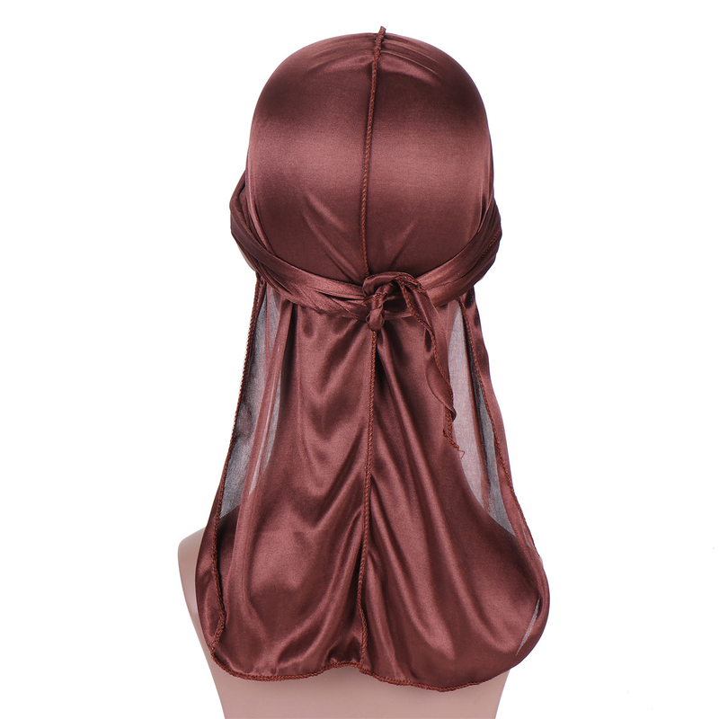 SILKY DURAG Headwear – Stretchy Long-Tail Bandana For Dance/Cycling (12 Colors)_voghion.com
