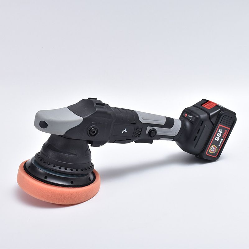 Professionele snoerloze polijstmachine - 21V lithium-ionbatterij, multifunctionele polijstmachine voor het repareren van krassen in autolak en het afwerken van metaal-/houtoppervlakken_voghion.com