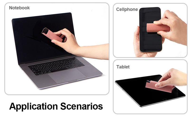 Touchscreen Mist Cleaner, Screen Cleaner, For All Phones, Laptop And Tablet Screens,Two In One Spray And Microfiber Cloth_voghion.com