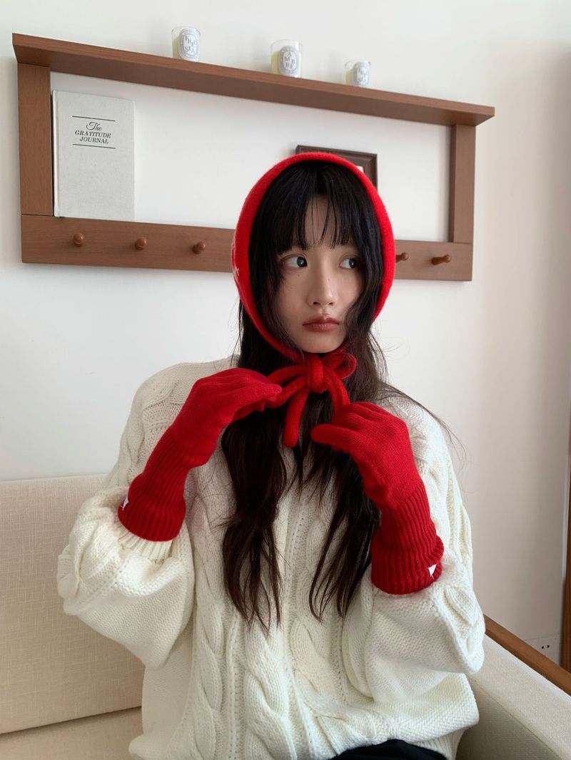 Women's Knitted Wool Earmuffs, Cold-Resistant 2025 Fall/Winter New_voghion.com