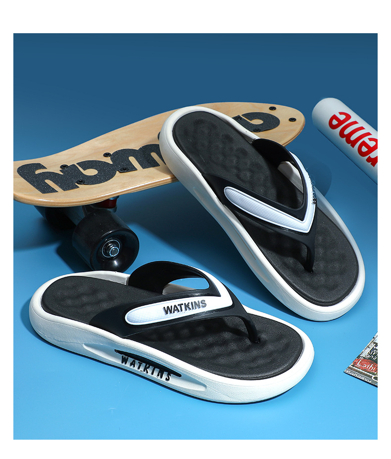 Men's Sandals Flip-Flops Pool Rubber Arch Support Orthotic_voghion.com