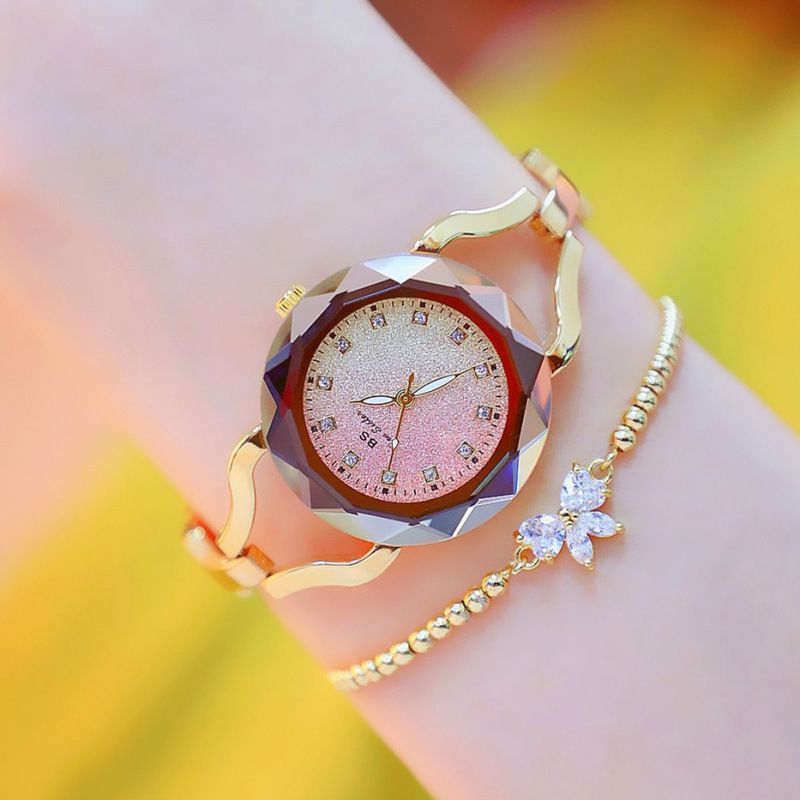New Fully Automatic Full Diamond Fashion Small Dial Waterproof Women's Watch_voghion.com