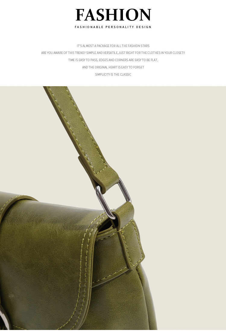 2023 neue Ölige Wachs Leder Retro frauen Tasche Mode Vielseitige Nische Design Handheld Schulter Unterarm Tasche Beste Verkauf frauen Tasche_voghion.com