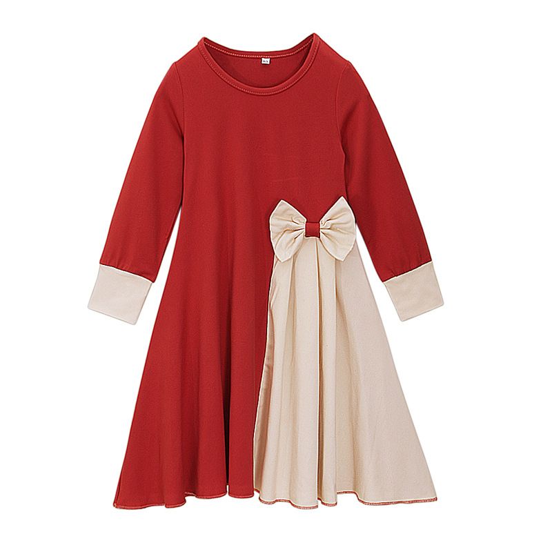 Vêtements pour bébés filles et enfants, jupe longue, robe à nœud + couvre-tête, foulard deux pièces, robe pour enfants_voghion.com