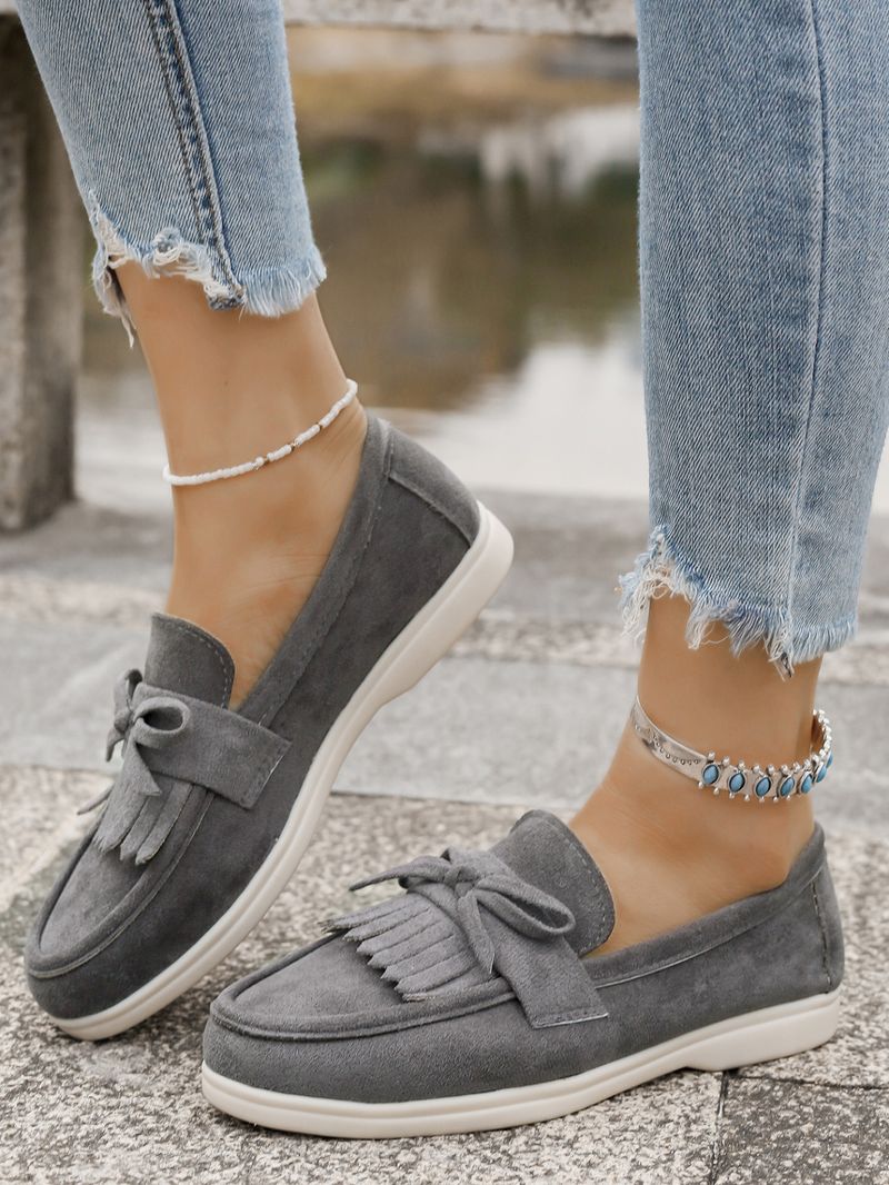 SHLIANG New Loafers Women's Soft Leather Retro Lazy Step On Thick Sole Flat Bottom Comfortable Single Casual Shoes Y0616_voghion.com