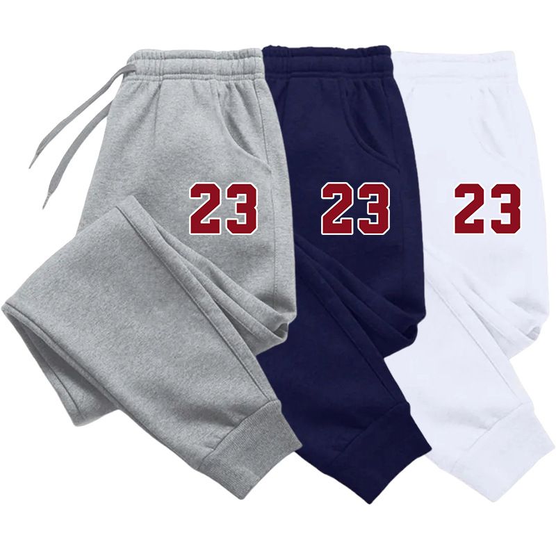 Calça de corrida masculina com estampa de luxo – Calça térmica de corrida de inverno com vários bolsos, calça de moletom com cós elástico de cintura alta (P-4XL)_voghion.com