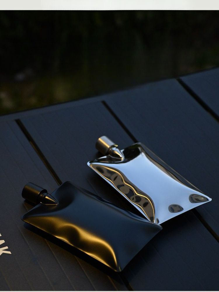 GOPEAK Tragbarer persönlicher Wein- und Wasserbehälter für den Außenbereich, flach verpackt_voghion.com