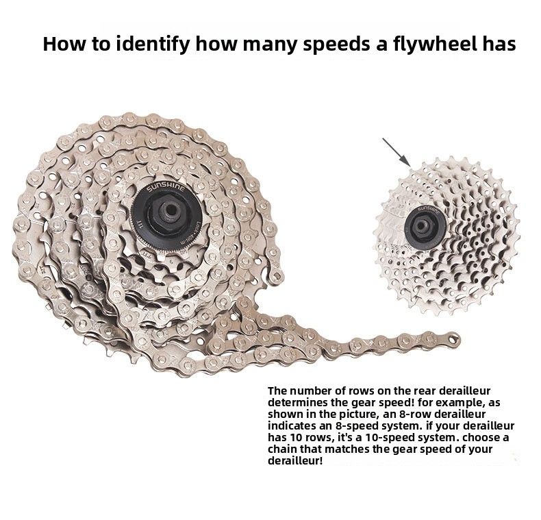 VTT 8 9 10 Vélo de route pliant 7 12 24 21 27 vitesses Chaîne à une vitesse_voghion.com