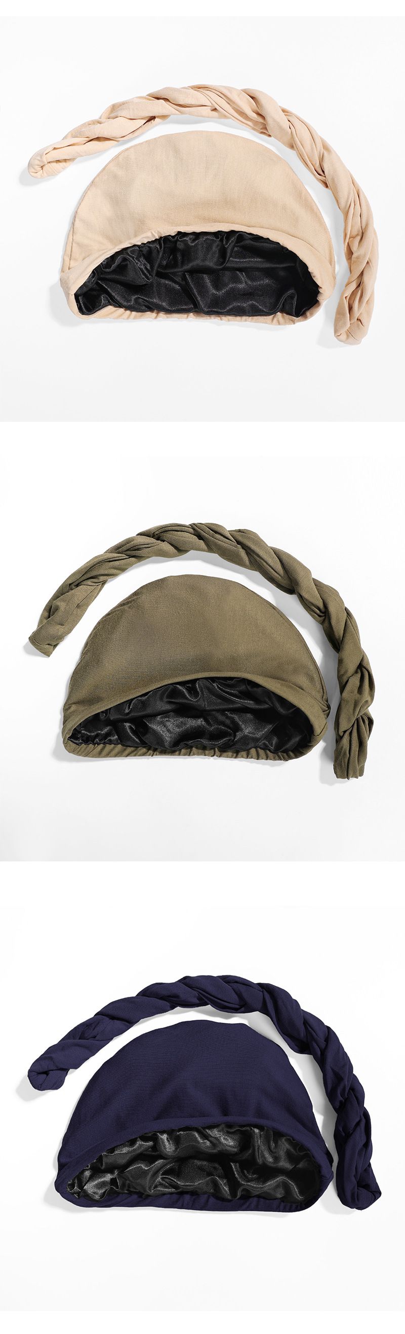 Cappello turbante da uomo nuovo, commercio estero transfrontaliero, cappello etnico europeo e americano, elastico, baotou, set di cappelli intrecciati, vendita diretta in fabbrica_voghion.com