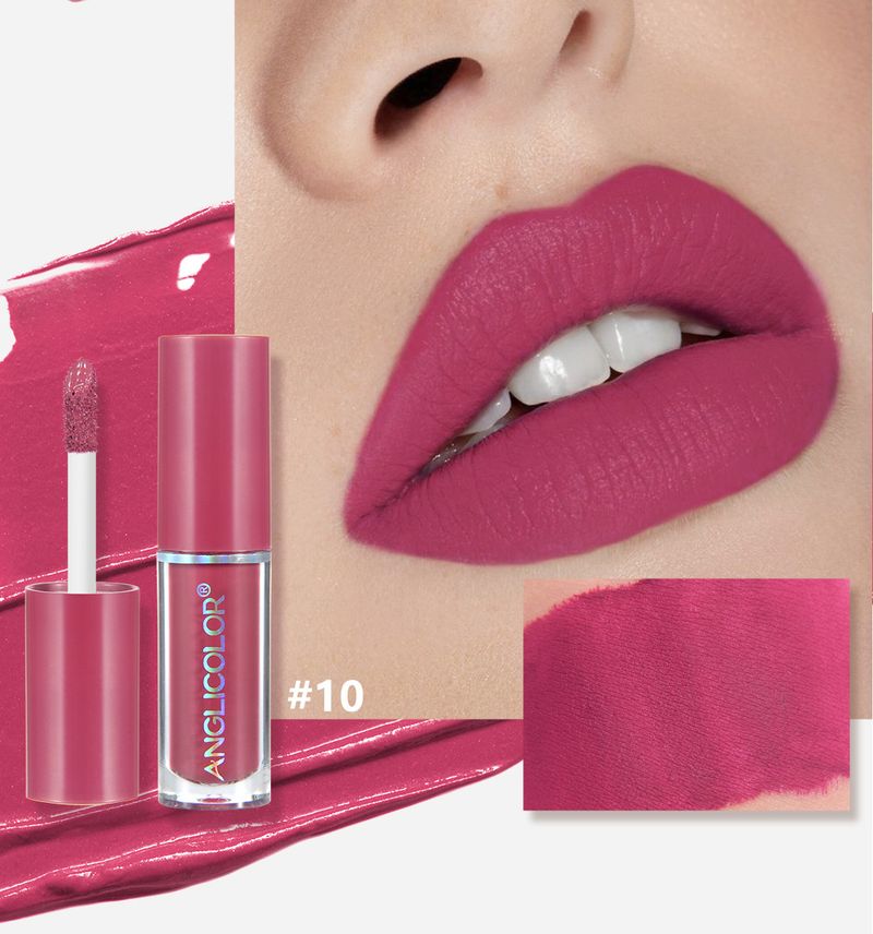12 Colors Matte Liquid Lipstick Set - Waterproof, Long-Lasting, Non-Sticky Lip Gloss Kit (12 Shades Gift Box)_voghion.com