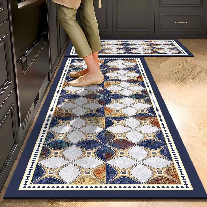 Extra Long Diatomite Kitchen Mat – Super Absorbent & Oil-Resistant Non-Slip Floor Mat For Kitchen, Entryway, Bathroom – Wash-Free & Dirt-Proof_voghion.com