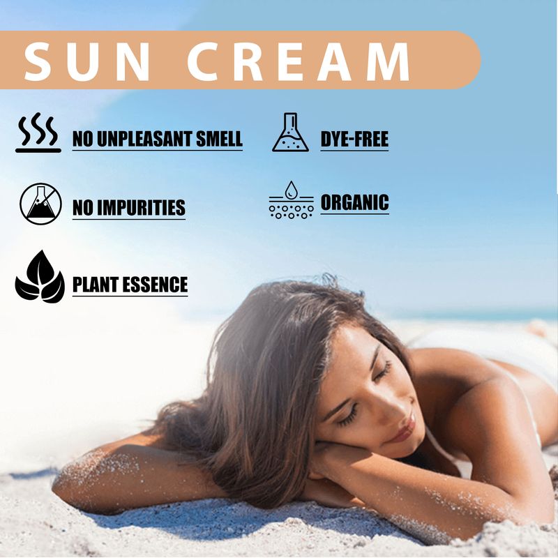 EELHOE Rice Protective Cream Moisturizing, Refreshing, Non-Sticky, Naturally Protects Against Uv Exposure And Increases Skin Elasticity_voghion.com