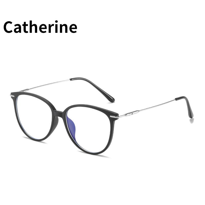 Blue Light Blocking Full Round Non-Prescription Radiation Protection Unisex Fashion Frame Glasses Spring_voghion.com