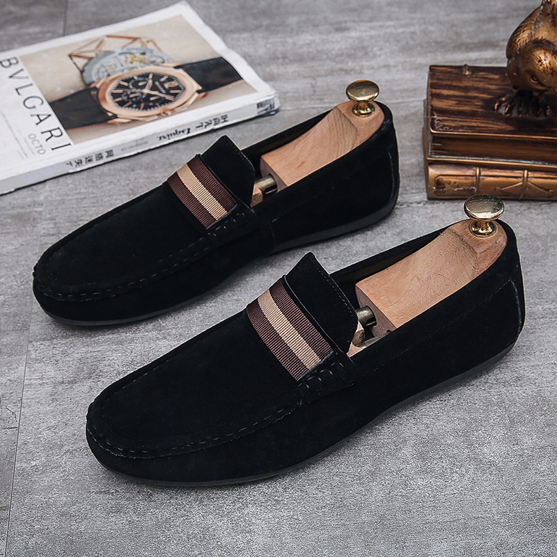 Männer Casual Schong Moud Männer Schong Männer Loafers Mokassins Slip On Männer Flats Männlech Führerschong_voghion.com