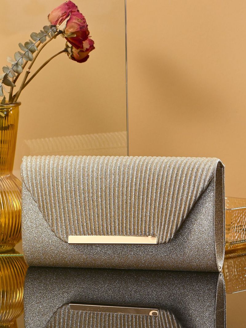 Borsa regalo da sera con chiusura magnetica in metallo con catena a forma di conchiglia, per feste, mondane, da tenere in mano_voghion.com