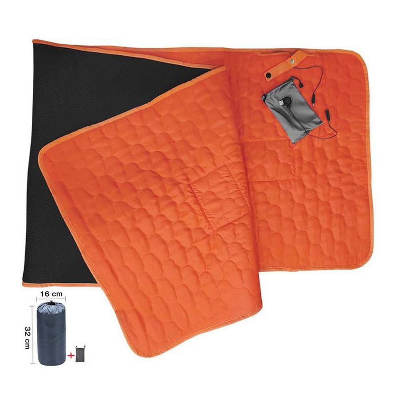Neu Tragbares Schlafsitzkissen aus Baumwolle für Zuhause und im Freien, rutschfeste Heizung, Yogamatte_voghion.com