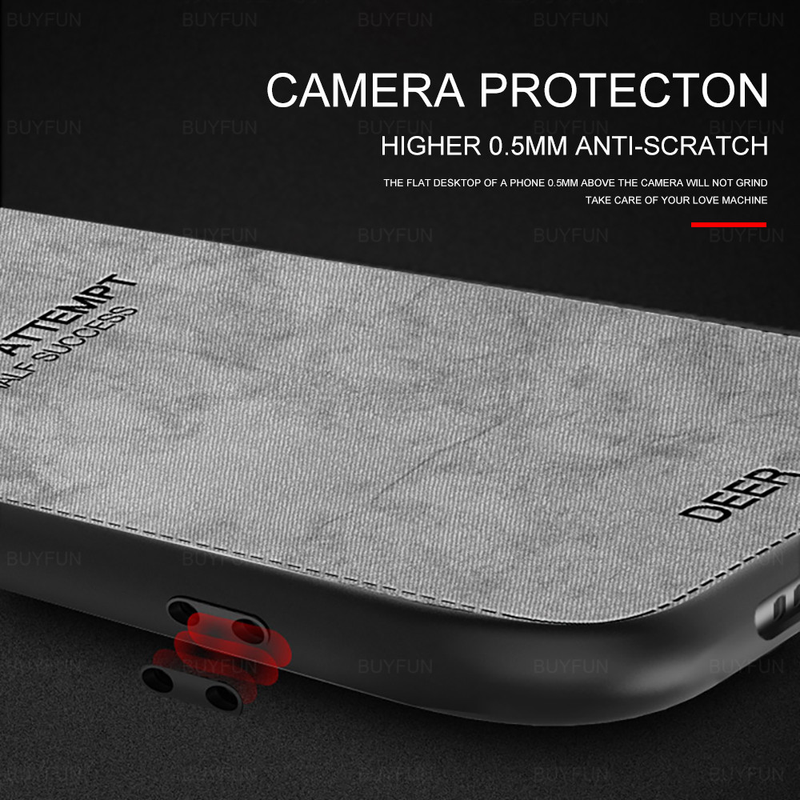 Coque en tissu TPU pour iPhone SE 2020 12pro 11 Pro Max XR X XS Coque de téléphone pour iPhone 7 8 Plus Coque arrière antichoc_voghion.com