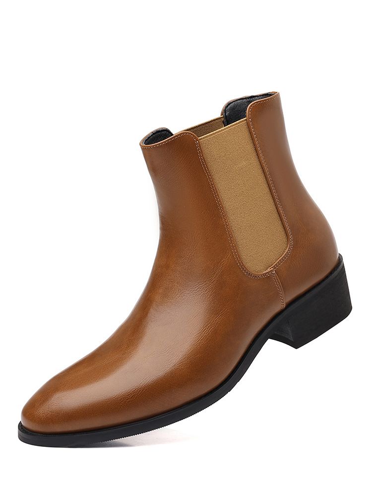 Herren Freizeitstiefel Bequeme Oxfords Stiefeletten für Herren_voghion.com