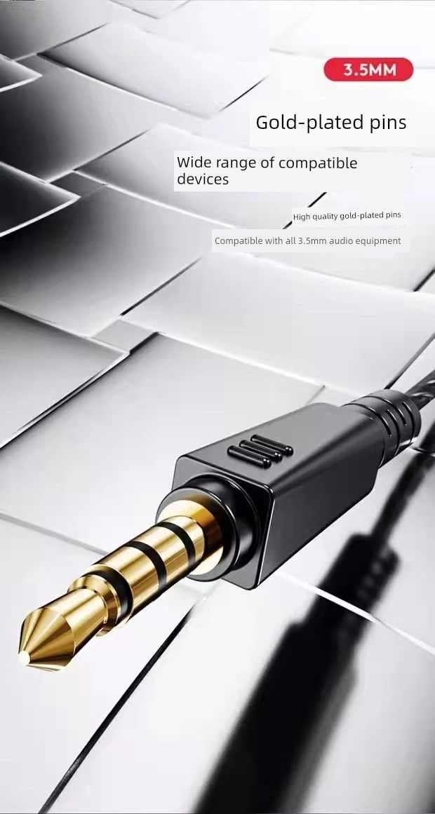 Fengge X2 Original 6d In-Ear 1.2 Mit Kopfhörer und 3 M langem Soundkartenmonitor ohne Mikrofon_voghion.com