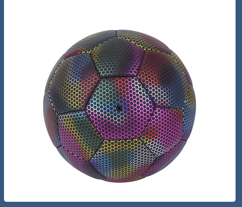 Glow In The Dark Soccer Ball Size 5 Stitched Reflective Football For Kids Adults Perfect Gift For Boys School Training_voghion.com