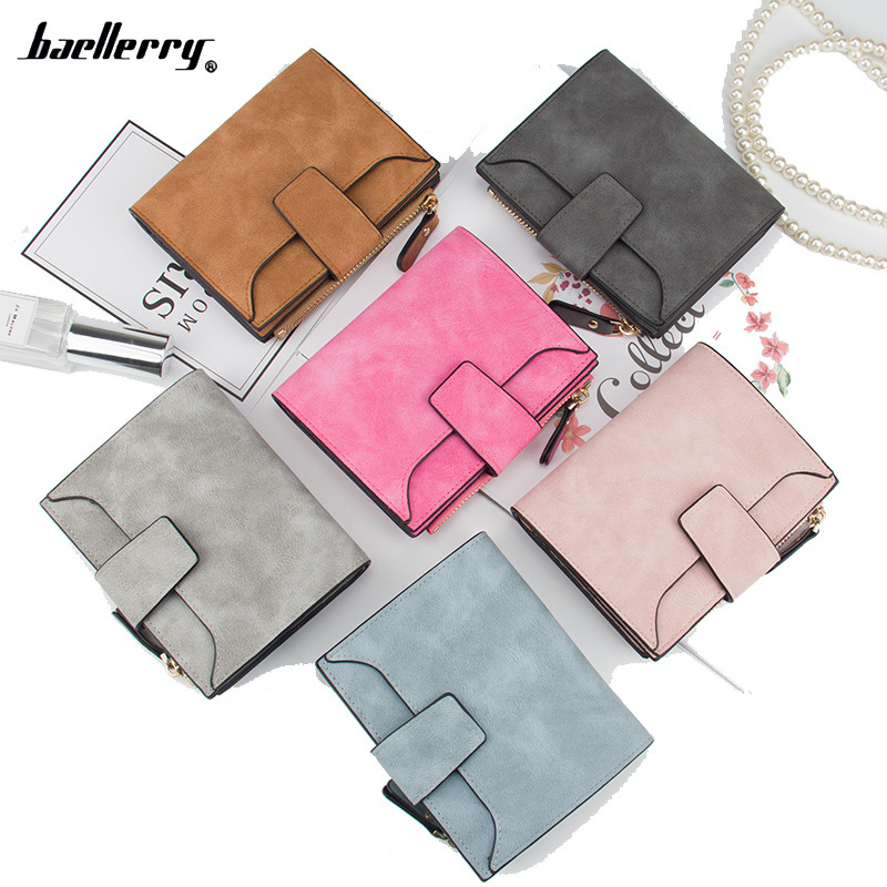 Damplånbok Multi-Card Dragkedja Tri-fold Mode Korthållare Praktisk Klassisk Zero Seven Hundred_voghion.com