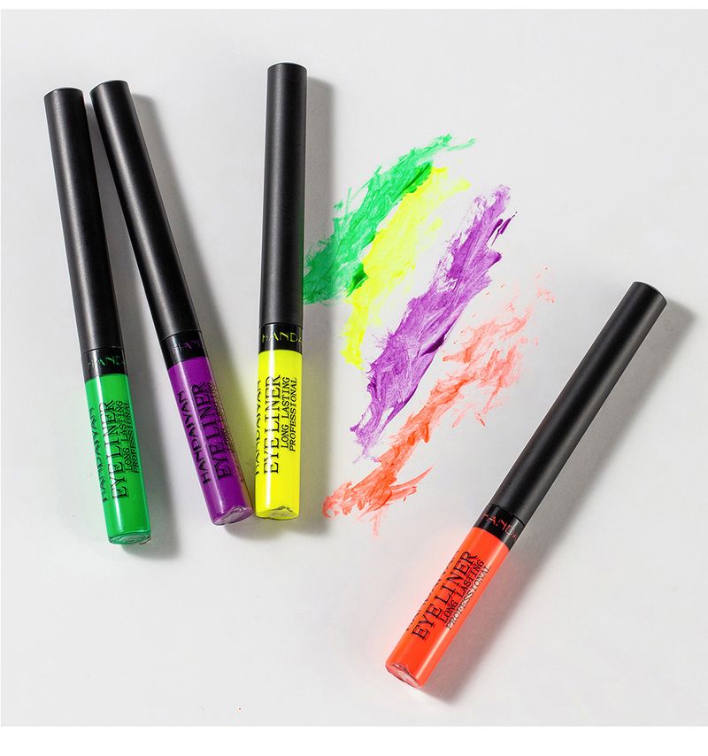 eyeliner opaco ad asciugatura rapida, resistente, non sbiadisce, fluorescente UV, set da 12 colori_voghion.com
