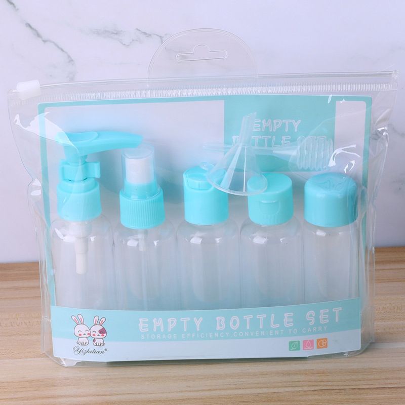 Reise-Mini-Make-up-Kosmetik-Gesichtscreme-Topfflaschen aus Kunststoff, transparent, leer, Make-up-Behälter, Flasche, Reisezubehör_voghion.com