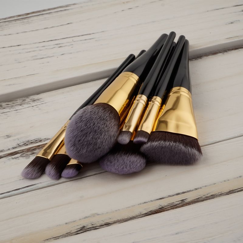8 pezzi pennelli per trucco set di strumenti di bellezza pennello per fondotinta trucco bellezza GUJHUI fabbrica di origine_voghion.com