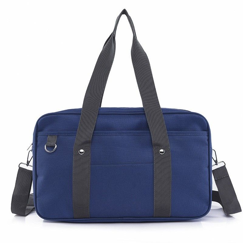 Nuova borsa da studente universitario versatile in tessuto Oxford, grande e uniforme JK, con tracolla singola_voghion.com