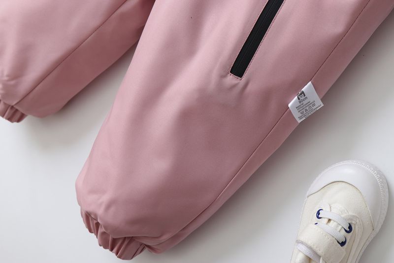 Traje de nieve impermeable para bebé: mono de esquí ligero con cremallera completa para niños pequeños (90-120 cm) y mono con capucha transpirable para niños y niñas._voghion.com